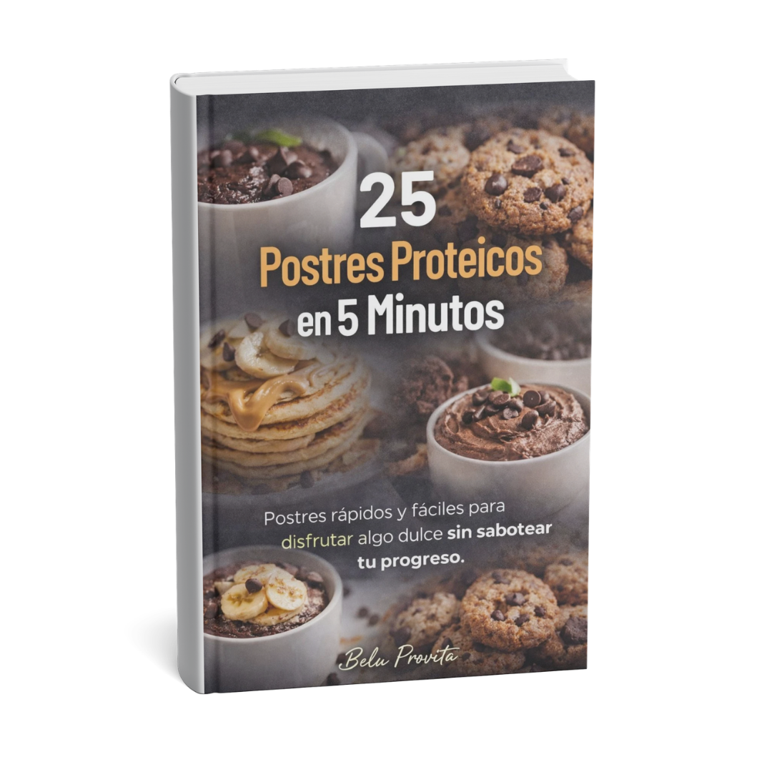 25 Postres proteicos en 5 minutos