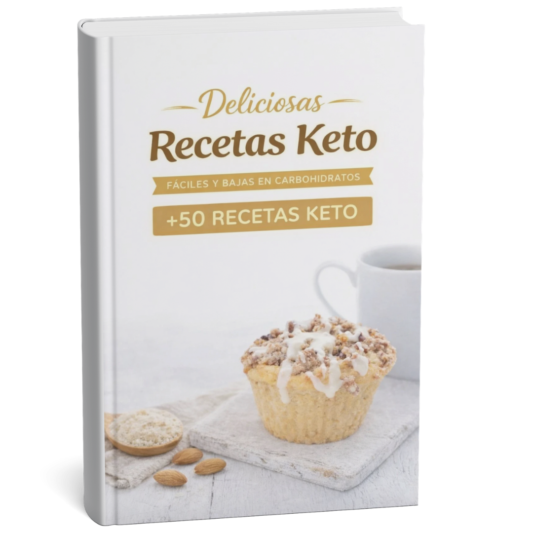 Delicias Keto: Mas de 50 recetas dulces y saladas